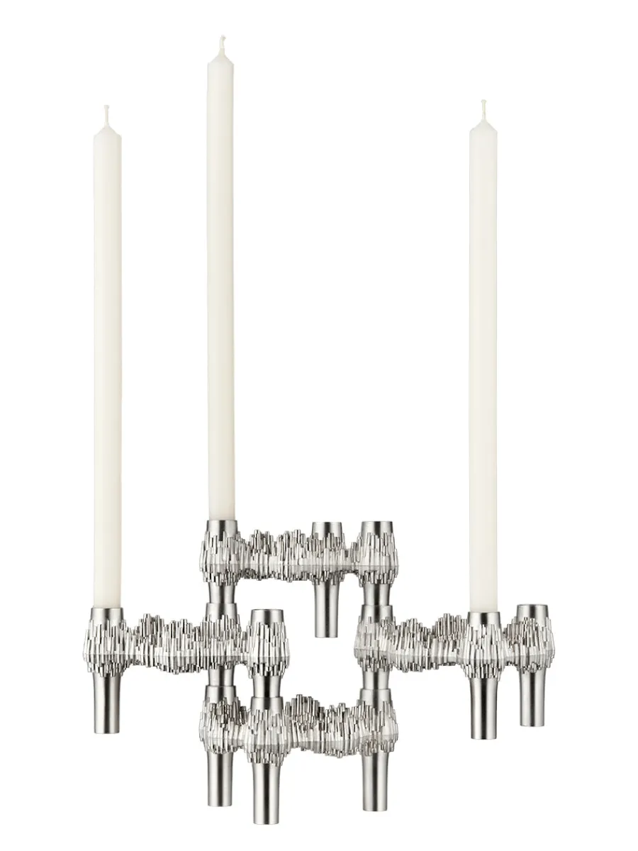 Quist Lysestage, børstet krom fra<STOFF Nagel Sale