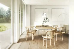 210R Armstol, bøg fra<Thonet Hot