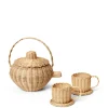Rattan Tea Set fra<Ferm Living Sale