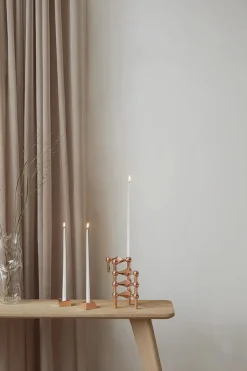 Reflect Lysestage, rosa guld fra<STOFF Nagel