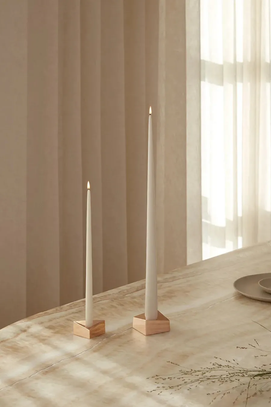 Reflect Lysestage, sort krom fra<STOFF Nagel New