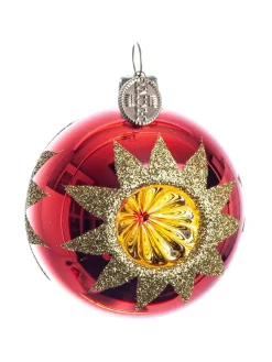 Reflektor Julekugle, sølv fra<Brink Nordic