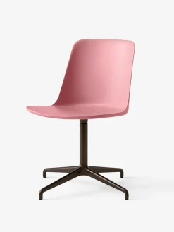 Rely HW11 Stol, soft pink/bronzed base fra<&Tradition Online