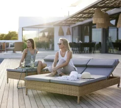 Rest Dobbelt Solvogn inkl. hynde fra<Cane-line Discount