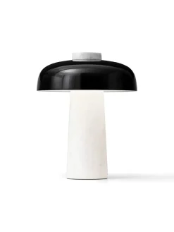Reverse Table Lamp, carrara black fra<Audo Copenhagen Discount