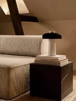 Reverse Table Lamp, carrara black fra<Audo Copenhagen Discount