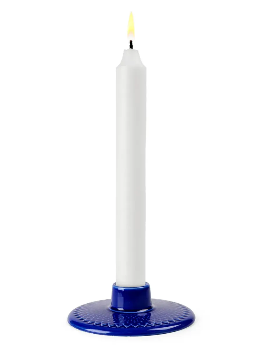 Rhombe Kronelysestage fra<Lyngby Porcelæn Discount