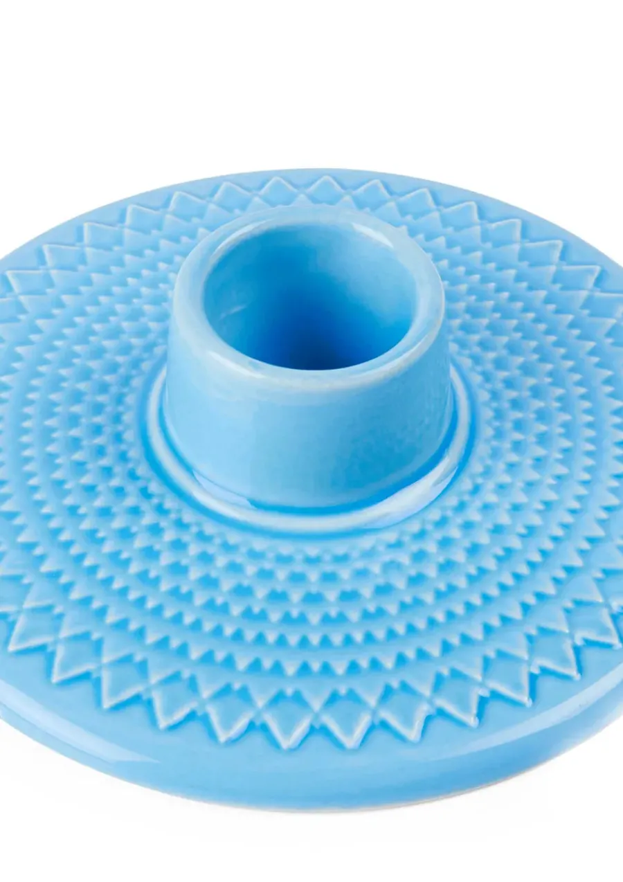 Rhombe Kronelysestage fra<Lyngby Porcelæn Discount