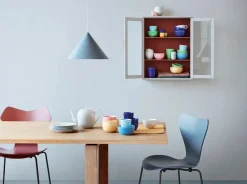 Rhombe krus, blå fra<Lyngby Porcelæn Outlet