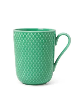 Rhombe krus m. hank, mørk blå fra<Lyngby Porcelæn Hot