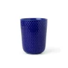Rhombe krus, mørk blå fra<Lyngby Porcelæn Sale