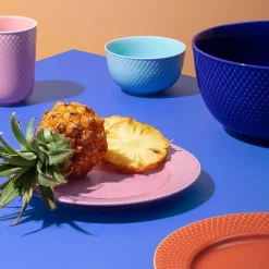 Rhombe krus, mørk blå fra<Lyngby Porcelæn Sale