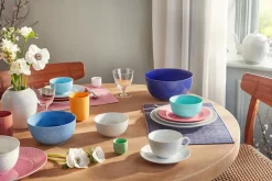 Rhombe krus, mørk blå fra<Lyngby Porcelæn Sale