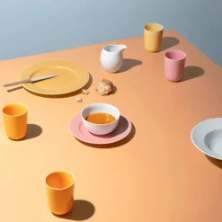 Rhombe krus, terracotta fra<Lyngby Porcelæn Clearance