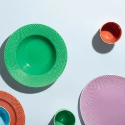 Rhombe krus, terracotta fra<Lyngby Porcelæn Clearance