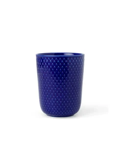 Rhombe krus, turkis fra<Lyngby Porcelæn Hot