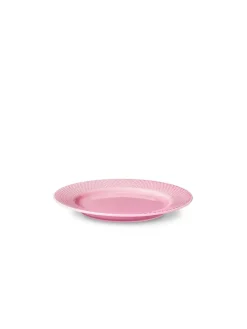 Rhombe tallerken, rosa Ø21 cm fra<Lyngby Porcelæn Best