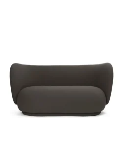 Rico Sofa 2-seater Cilla Taupe fra<Ferm Living Clearance