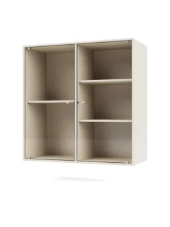 Ripple II Vitrineskab, inkl. sokkel fra<Montana Hot