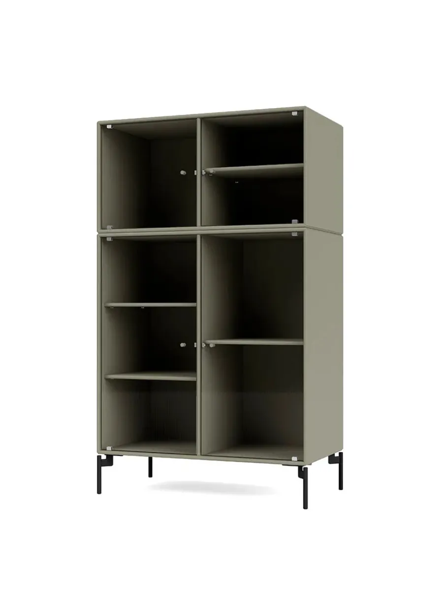 Ripple III Vitrineskab, inkl. ben fra<Montana Discount