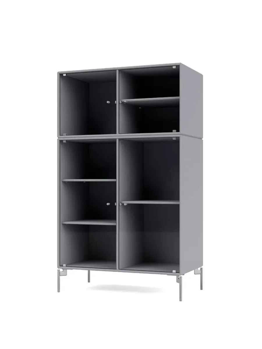 Ripple III Vitrineskab, inkl. ben fra<Montana Discount