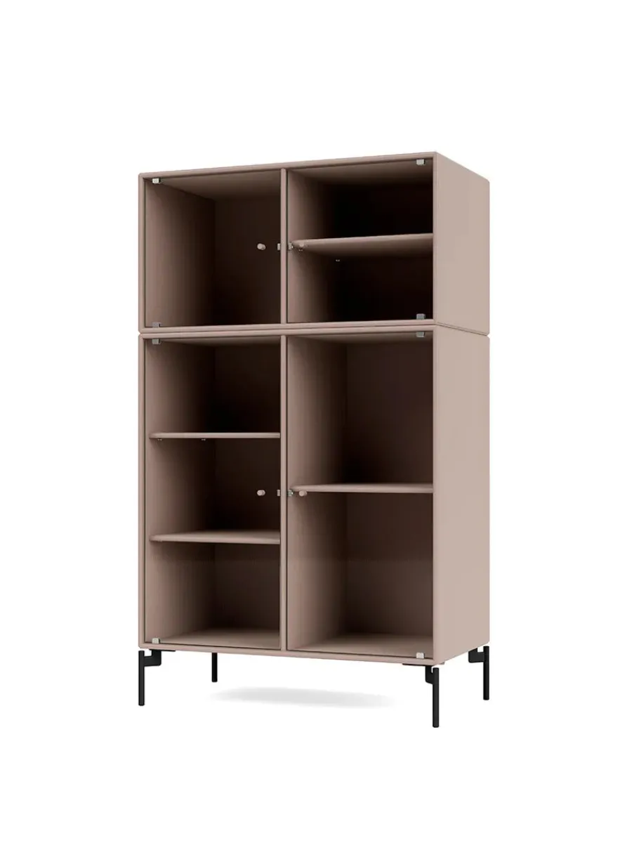 Ripple III Vitrineskab, inkl. ben fra<Montana Discount