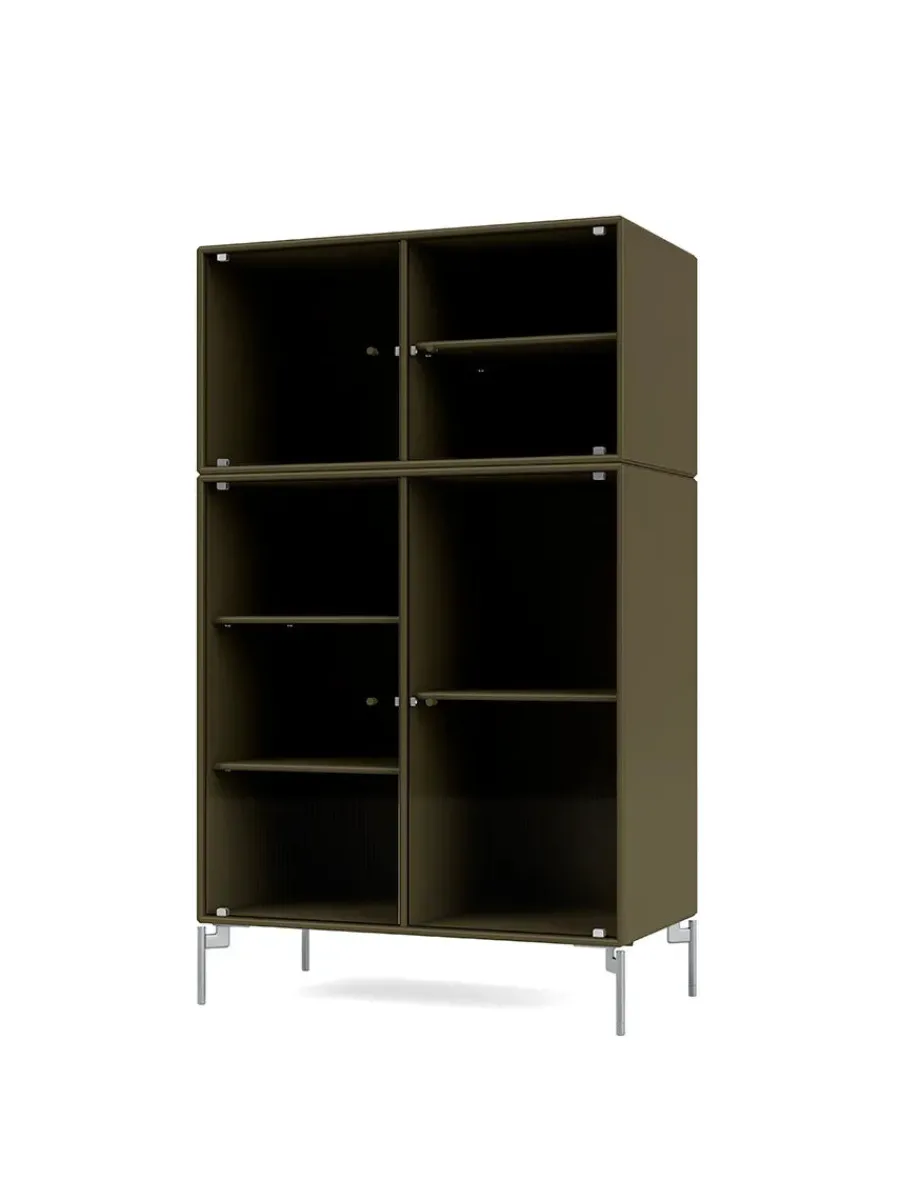 Ripple III Vitrineskab, inkl. ben fra<Montana Discount