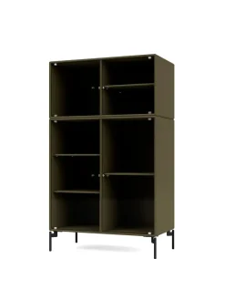 Ripple III Vitrineskab, inkl. ben fra<Montana Discount