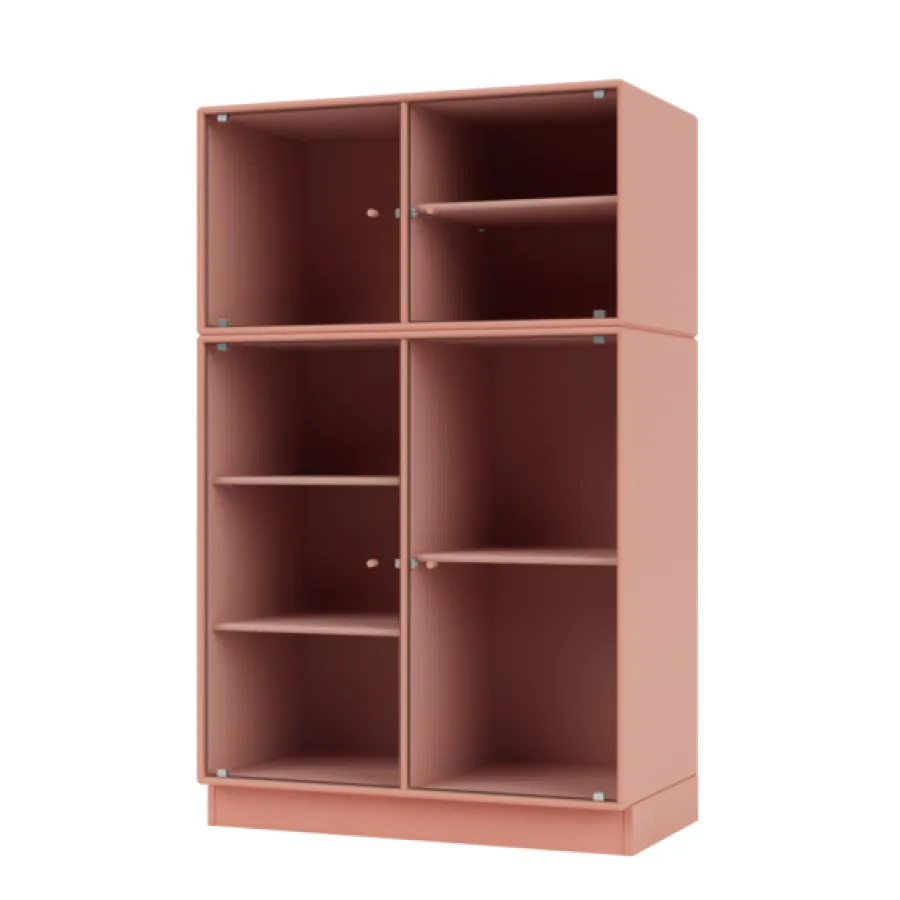 Ripple III Vitrineskab, inkl. sokkel fra<Montana Outlet