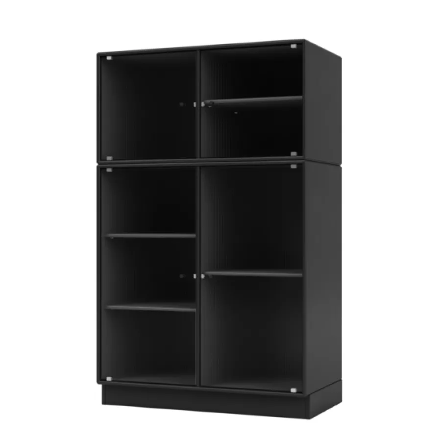 Ripple III Vitrineskab, inkl. sokkel fra<Montana Outlet