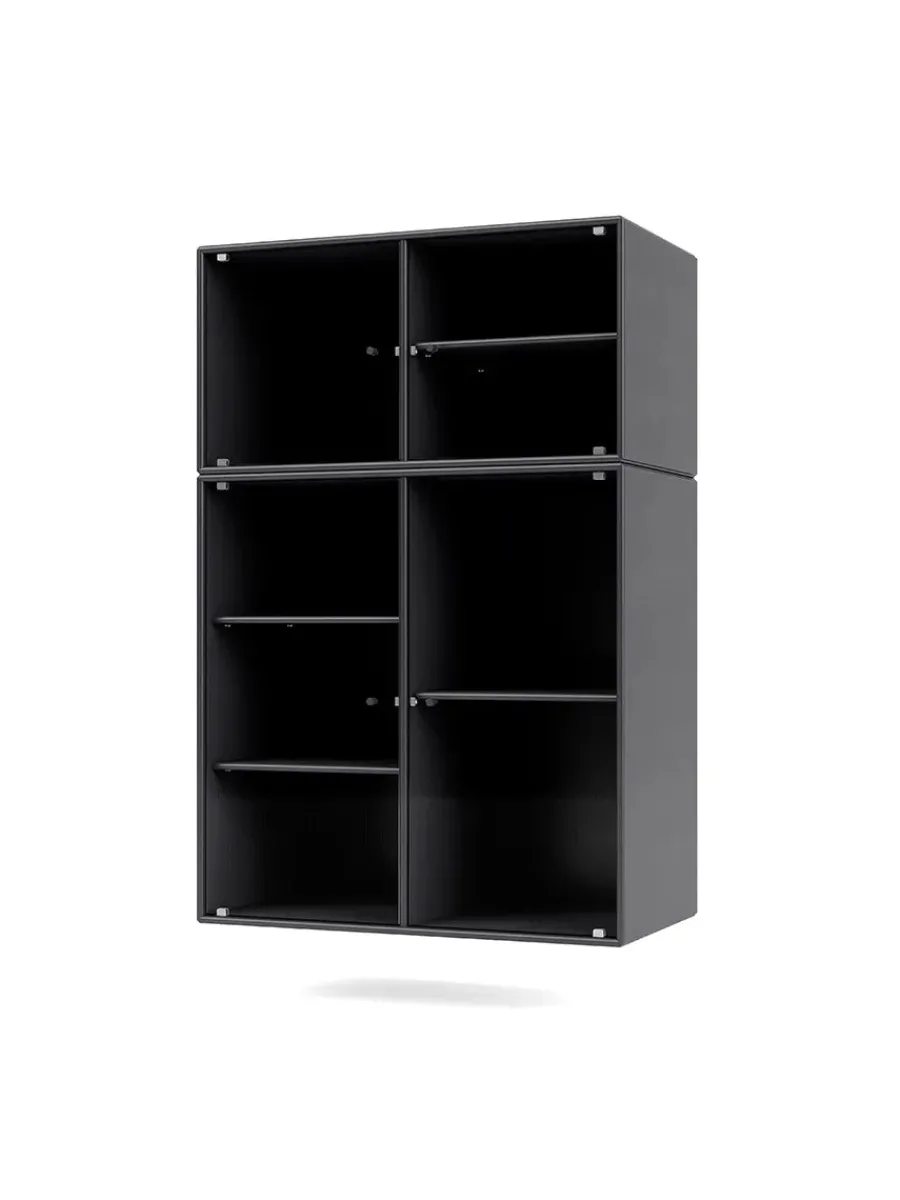 Ripple III Vitrineskab, inkl. sokkel fra<Montana Outlet