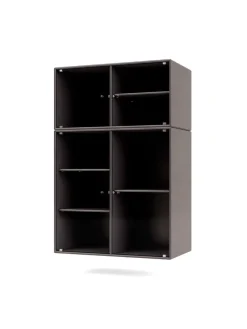 Ripple III Vitrineskab, inkl. sokkel fra<Montana Outlet