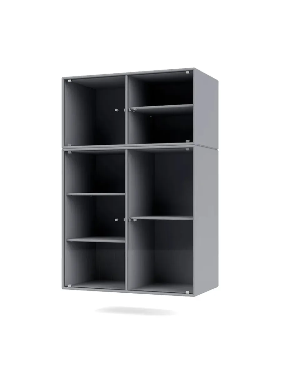 Ripple III Vitrineskab, inkl. sokkel fra<Montana Outlet