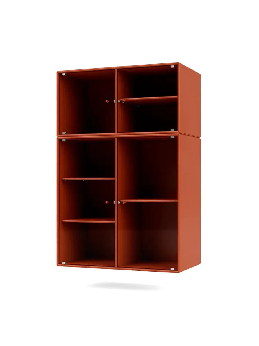 Ripple III Vitrineskab, inkl. sokkel fra<Montana Outlet