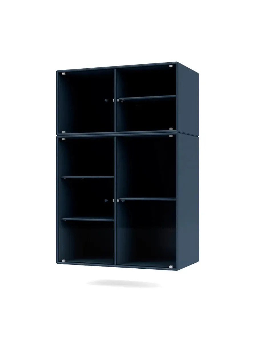 Ripple III Vitrineskab, inkl. sokkel fra<Montana Outlet