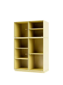 Ripple III Vitrineskab, inkl. sokkel fra<Montana Outlet