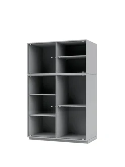 Ripple III Vitrineskab, inkl. sokkel fra<Montana Outlet