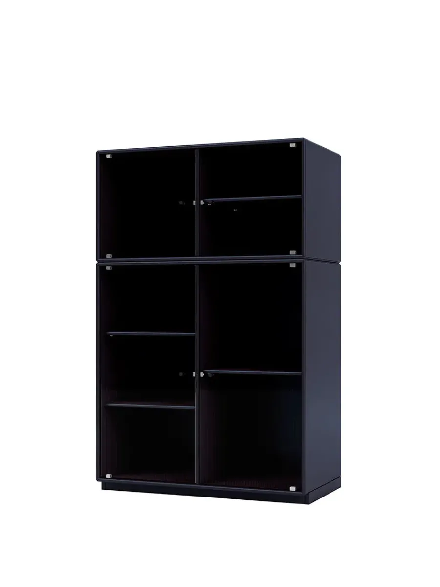 Ripple III Vitrineskab, inkl. sokkel fra<Montana Outlet