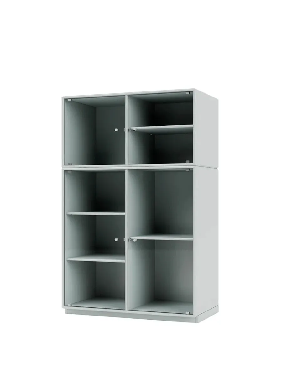 Ripple III Vitrineskab, inkl. sokkel fra<Montana Outlet