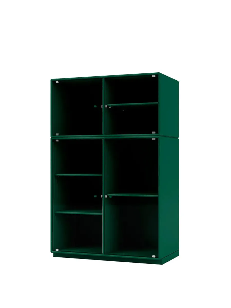 Ripple III Vitrineskab, inkl. sokkel fra<Montana Outlet