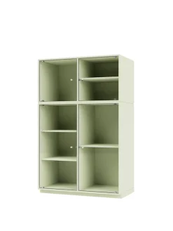 Ripple III Vitrineskab, inkl. sokkel fra<Montana Outlet