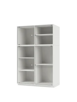 Ripple III Vitrineskab, inkl. sokkel fra<Montana Outlet