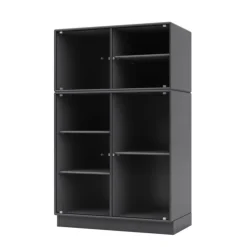 Ripple III Vitrineskab, inkl. sokkel fra<Montana Outlet