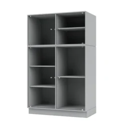 Ripple III Vitrineskab, inkl. sokkel fra<Montana Outlet