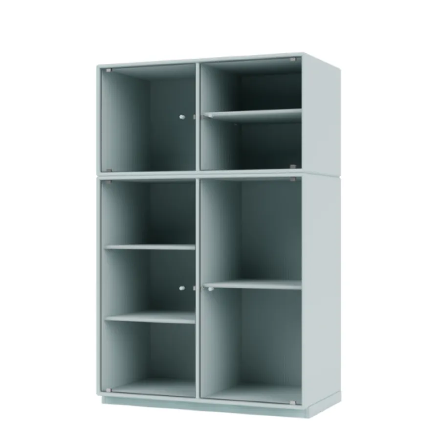 Ripple III Vitrineskab, inkl. sokkel fra<Montana Outlet