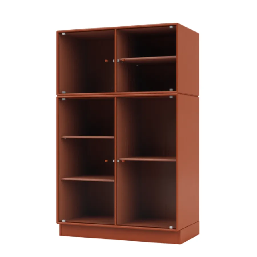 Ripple III Vitrineskab, inkl. sokkel fra<Montana Outlet