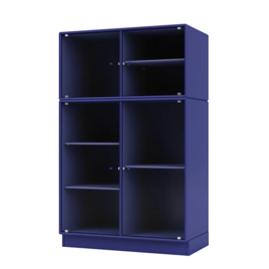 Ripple III Vitrineskab, inkl. sokkel fra<Montana Outlet