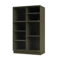 Ripple III Vitrineskab, inkl. sokkel fra<Montana Outlet