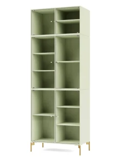 Ripple IV Vitrineskab, inkl. ben fra<Montana Clearance