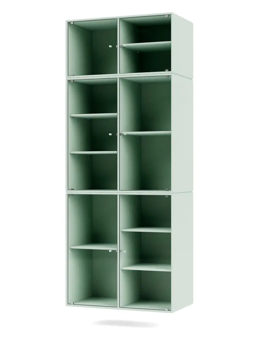 Ripple IV Vitrineskab, inkl. sokkel fra<Montana Hot